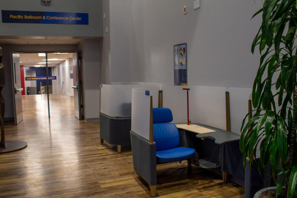 Atrium Hallway Study Pods