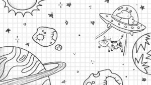 Anteaters in Space by Tammy Le