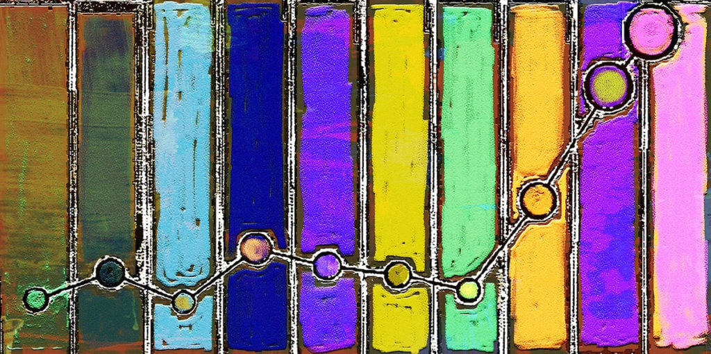 Artwork of Environmental Graphiti - Land-Based Ice Melt